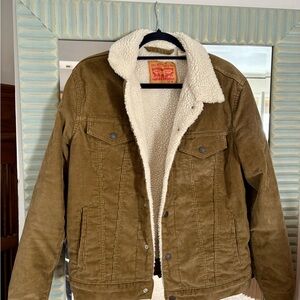 Levi's Men's Tan Sherpa Jacket